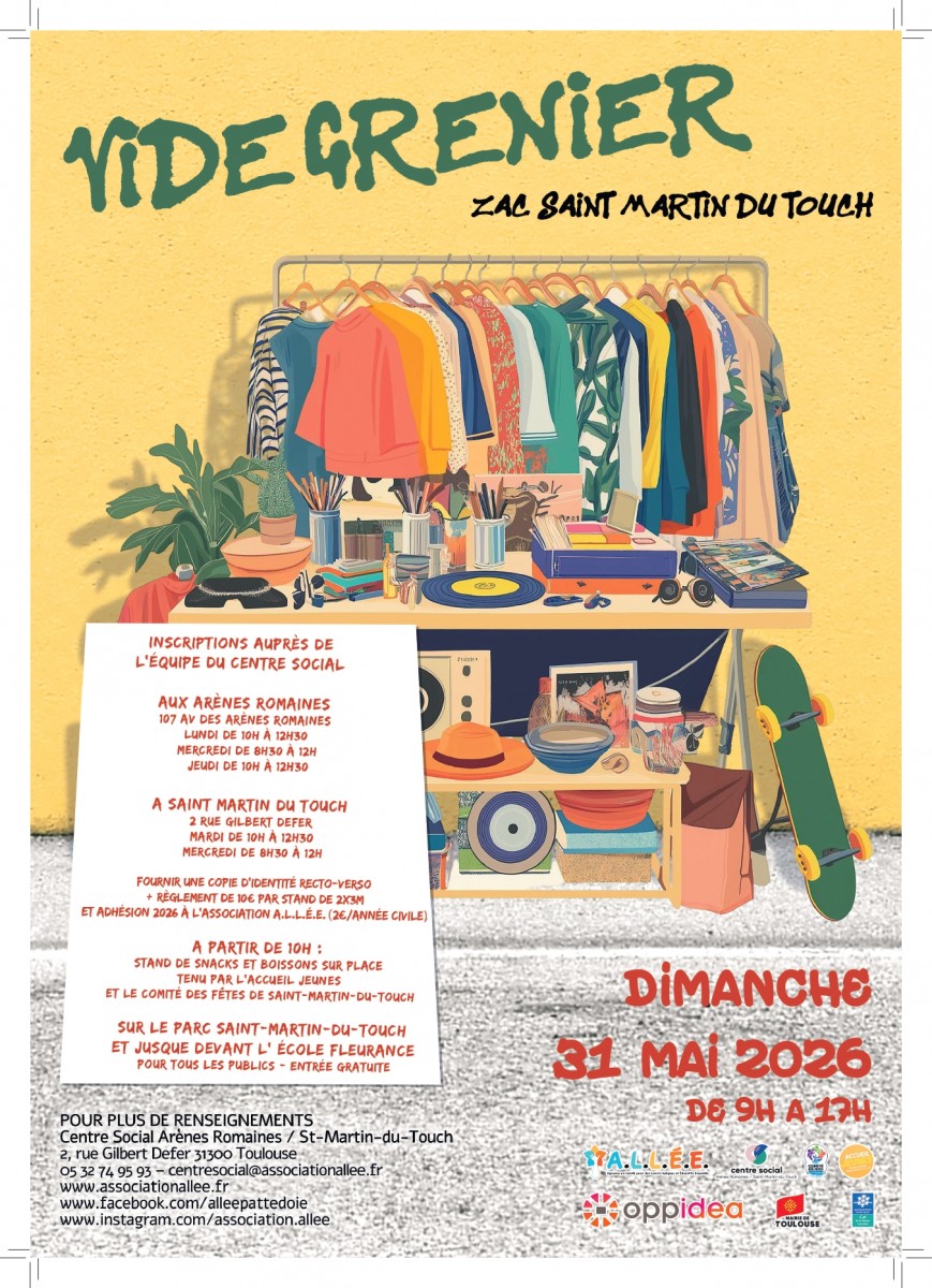 VIDE GRENIER ZAC de St Martin Du Touch